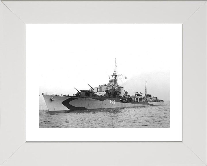 HMS Teazer R23 (F23) | Photo Print | Framed Print | T Class | Destroyer | Royal Navy Hampshire Prints
