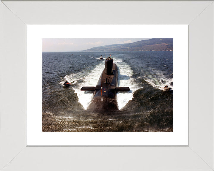 HMS Repulse S23 Royal Navy Resolution class Submarine Photo Print or Framed Print - Hampshire Prints