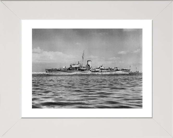 HMS Camellia K31 | Photo Print | Framed Print | Flower Class | Corvette | Royal Navy Hampshire Prints