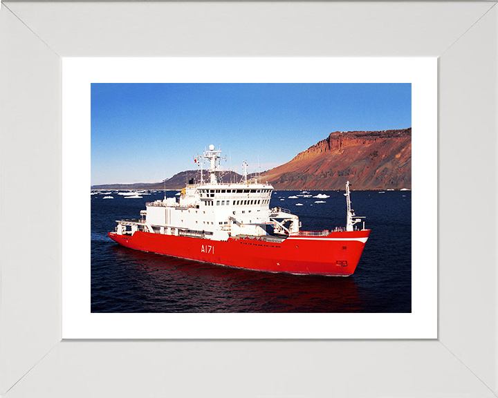 HMS Endurance (A171) Photo Print - Gustav Channel 2002  - Royal Navy Ice Breaker Patrol Ship