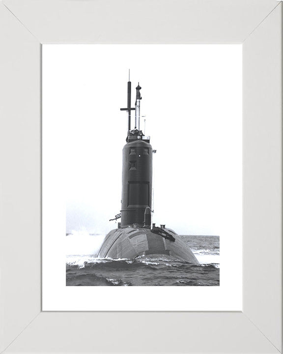 HMS Spartan S105 Submarine | Photo Print | Framed Print | Swiftsure Class | Royal Navy Hampshire Prints