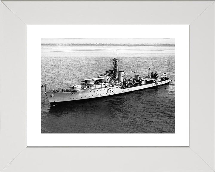 HMS St James D65 Royal Navy Battle class destroyer Photo Print or Framed Print - Hampshire Prints