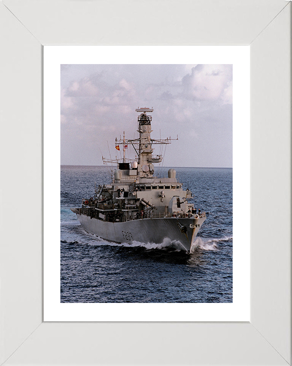 HMS Marlborough (F233) Photo Print - At Sea 2003 - Royal Navy Type 23 Frigate