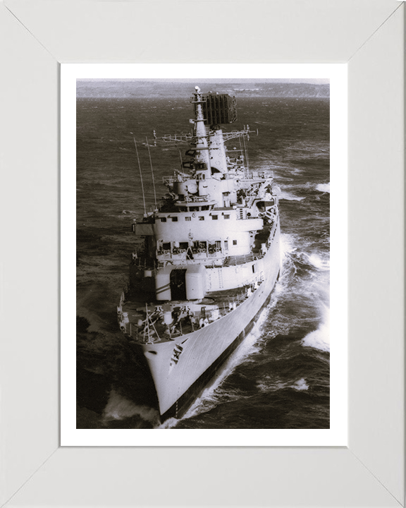 HMS Glamorgan D19 Royal Navy County class Destroyer Photo Print or Framed Print - Hampshire Prints