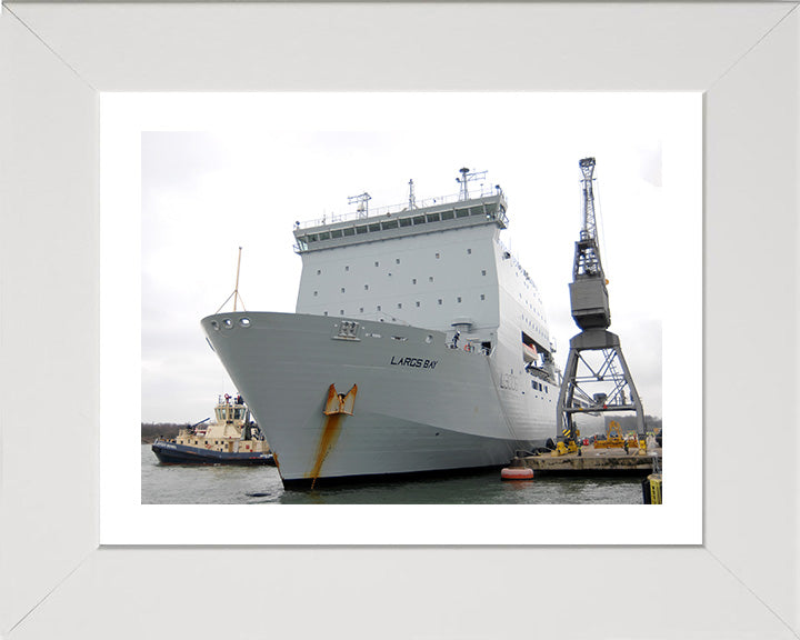 RFA Largs Bay L3006 | Photo Print | Framed Print | Bay Class | Auxiliary Dock | Royal Fleet Auxiliary Hampshire Prints