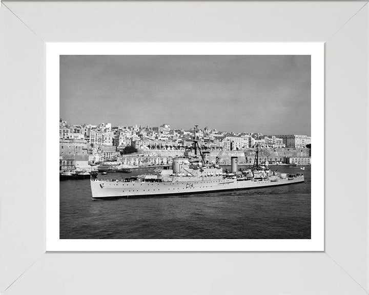 HMS Kenya (C14) Royal Navy Fiji class light cruiser Photo Print or Framed Photo Print - Hampshire Prints