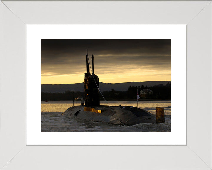 HMS Spartan S105 Royal Navy Swiftsure class Submarine Photo Print or Framed Print - Hampshire Prints