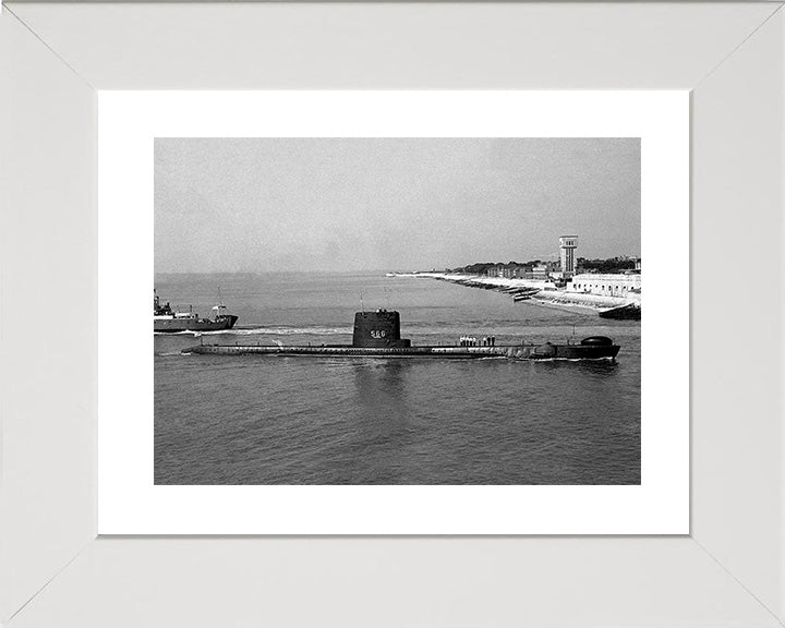 HMS Alderney S66 (P416) Submarine | Photo Print | Framed Print | Amphion class | Royal Navy Hampshire Prints