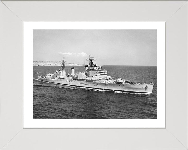 HMS Lion C34 Royal Navy Tiger class cruiser Photo Print or Framed Print - Hampshire Prints