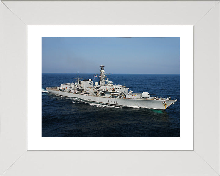 HMS Northumberland F238 Royal Navy Type 23 frigate Photo Print or Framed Photo Print - Hampshire Prints