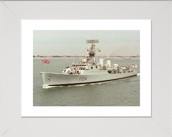 HMS Zulu F124 Royal Navy Tribal class frigate Photo Print or Framed Print - Hampshire Prints