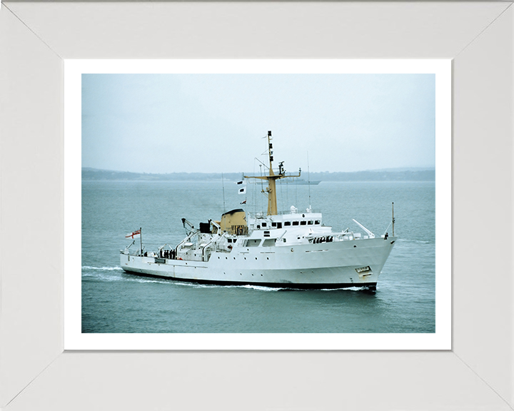 HMS Fawn A325 | Photo Print | Framed Print | Bulldog Class | Hydrographic Survey Ship | Royal Navy Hampshire Prints