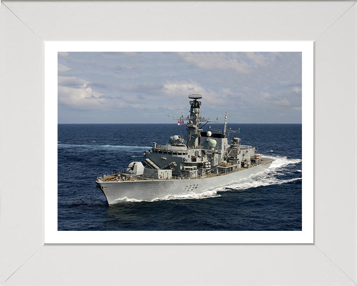 HMS Iron Duke F234 Royal Navy Type 23 frigate Photo Print or Framed Print - Hampshire Prints