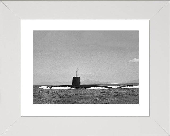 HMS Conqueror S48 Royal Navy Churchill class Submarine Photo Print or Framed Print - Hampshire Prints