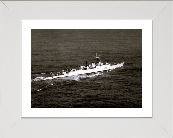 HMS Verulam (F29) Photo Print - at sea - Royal Navy Type 15 Frigate