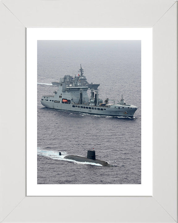 RFA Tidespring A136 | Photo Print | Framed Print | Tide class | Tanker | Royal Fleet Auxiliary Hampshire Prints