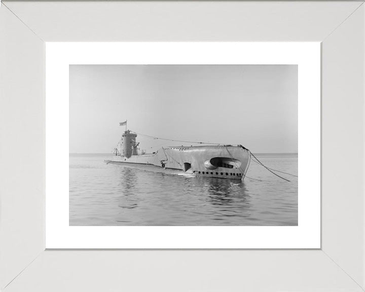 HMS Ursula N59 Royal Navy U class Submarine Photo Print or Framed Print - Hampshire Prints