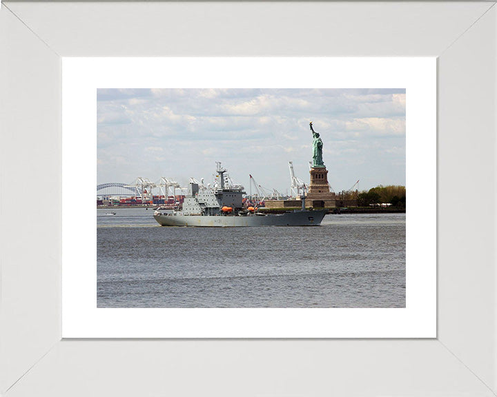HMS Scott H131 | Photo Print | Framed Print | Poster | Ocean Survey Vessel | Royal Navy Hampshire Prints