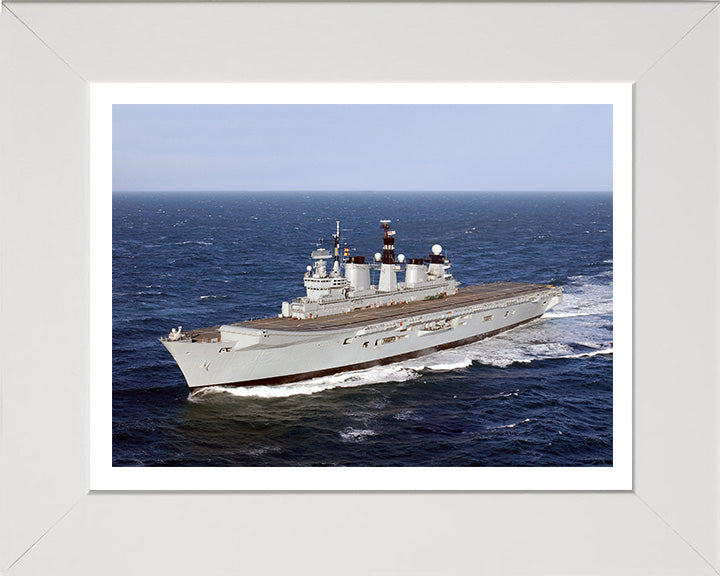 HMS Illustrious R06 | Photo Print | Framed Print | Invincible Class | Aircraft Carrier | Royal Navy Hampshire Prints