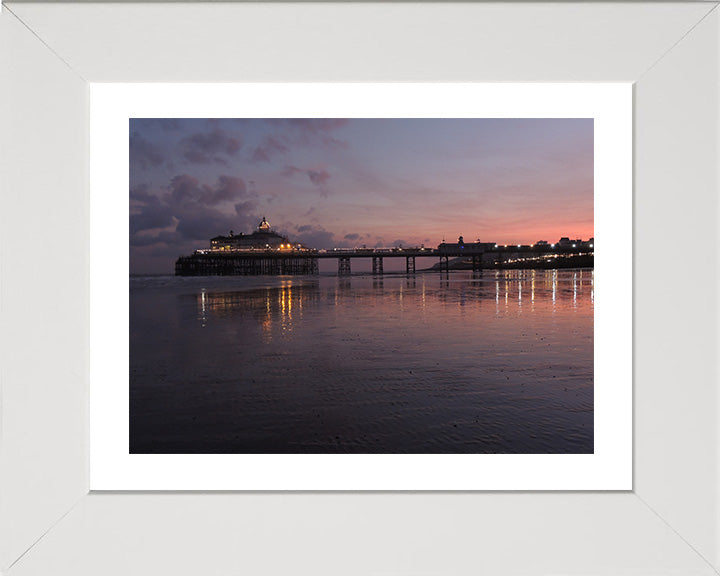 Eastbourne Pier East Sussex at sunset Photo Print - Canvas - Framed Photo Print - Hampshire Prints