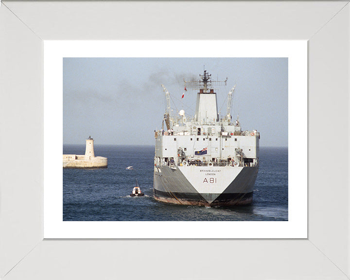 RFA Brambleleaf A81 | Photo Print | Framed Print | Leaf Class | Support Tanker | Royal Fleet Auxiliary Hampshire Prints