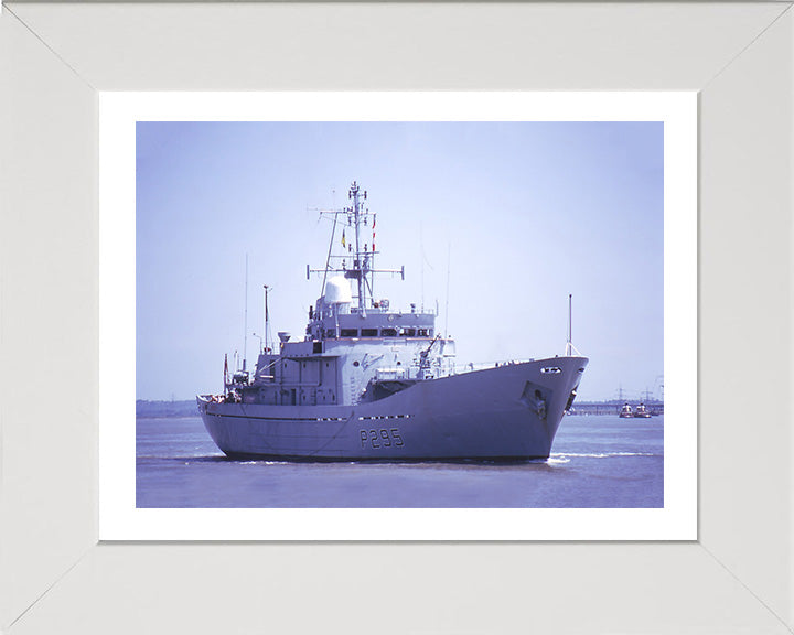 HMS Jersey P295 | Photo Print | Framed Print | Island Class | Patrol Vessel | Royal Navy Hampshire Prints