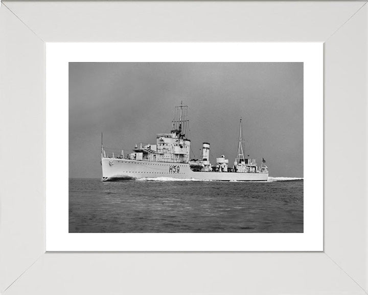 HMS Gallant H59 | Photo Print | Framed Print | G Class | Destroyer | Royal Navy Posters, Prints, & Visual Artwork Hampshire Prints