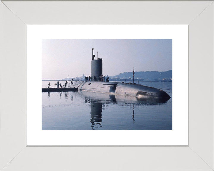 HMS Conqueror S48 submarine | Photo Print | Framed Print | Churchill class | Royal Navy Hampshire Prints