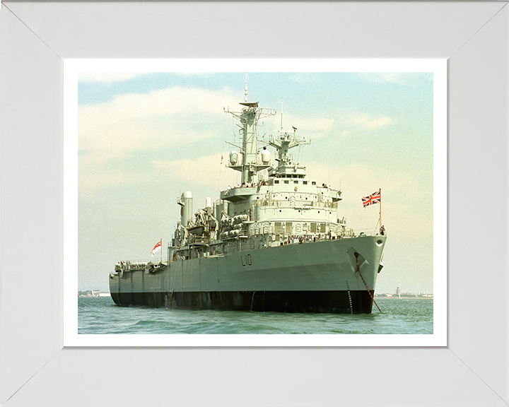 HMS Fearless L10 Royal Navy Fearless class amphibious ship Photo Print or Framed Print - Hampshire Prints