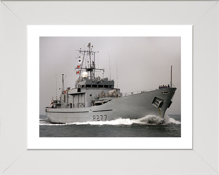 HMS Anglesey (P277) Photo Print - Underway - Royal Navy Island Class Patrol Vessel