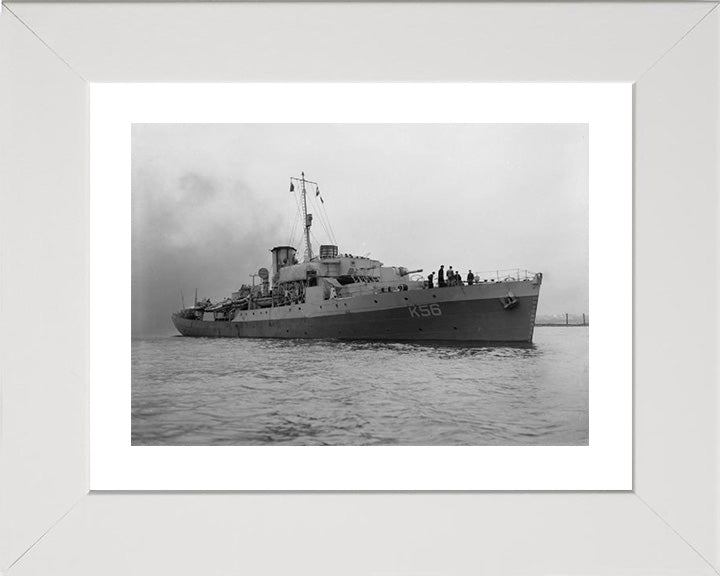 HMS Asphodel K56 | Photo Print | Framed Print | Flower Class | Corvette | Royal Navy Hampshire Prints