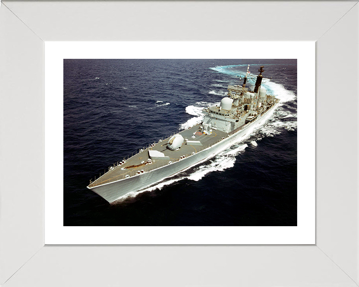 HMS Gloucester (D96) Photo Print - At Sea 1998 - Royal Navy Type 42 Destroyer