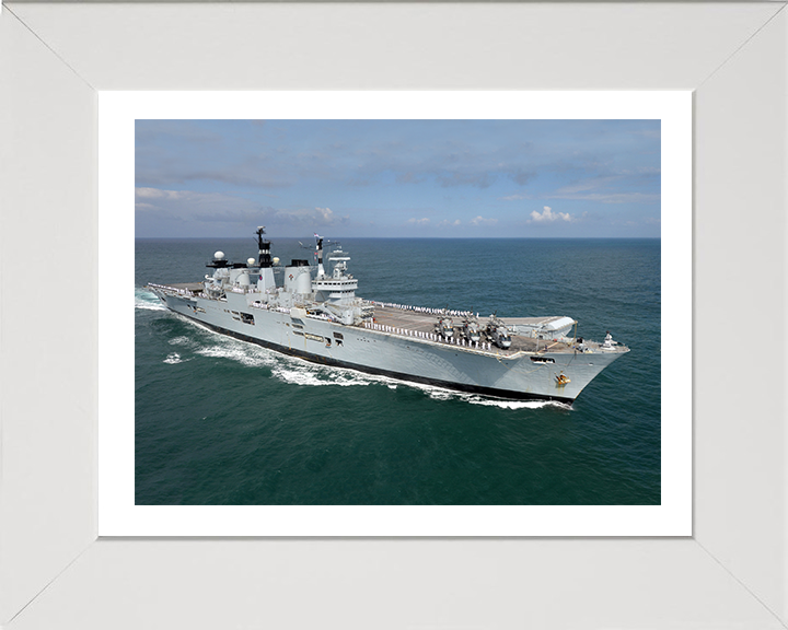 HMS Illustrious R06 | Photo Print | Framed Print | Invincible Class | Aircraft Carrier | Royal Navy Hampshire Prints