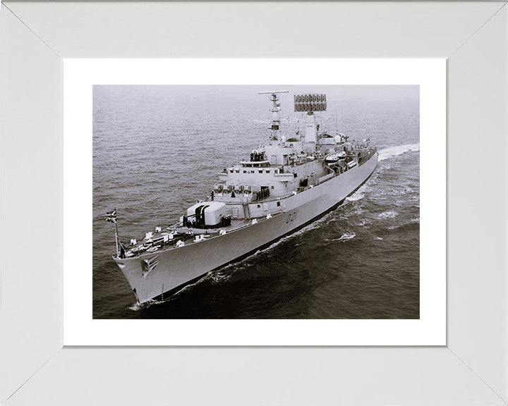 HMS Norfolk D21 Royal Navy County class destroyer Photo Print or Framed Photo Print - Hampshire Prints