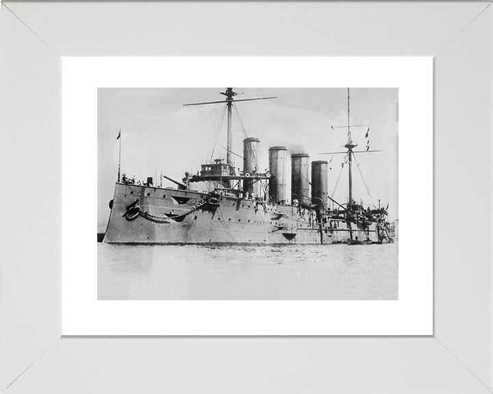 HMS Leviathan (1901) | Photo Print | Framed Print | Drake Class | Armoured Cruiser | Royal Navy Hampshire Prints