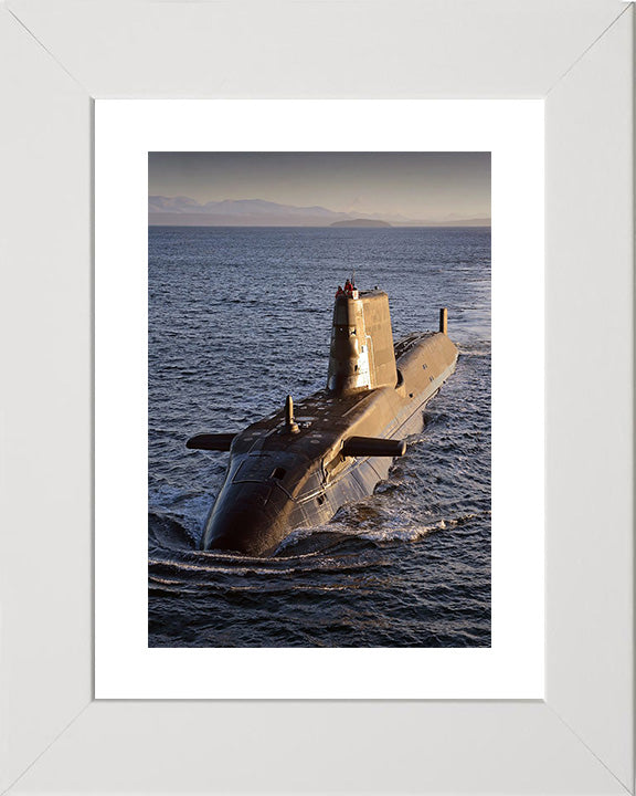 HMS Ambush S120 Submarine | Photo Print | Framed Print | Astute Class | Royal Navy Hampshire Prints