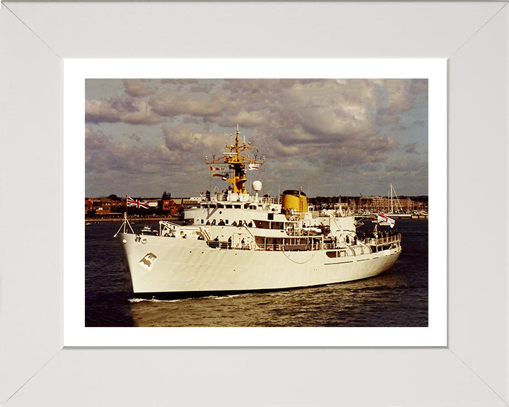 HMS Hecla A133 | Photo Print | Framed Print | Hecla Class | Survey Vessel | Royal Navy Hampshire Prints