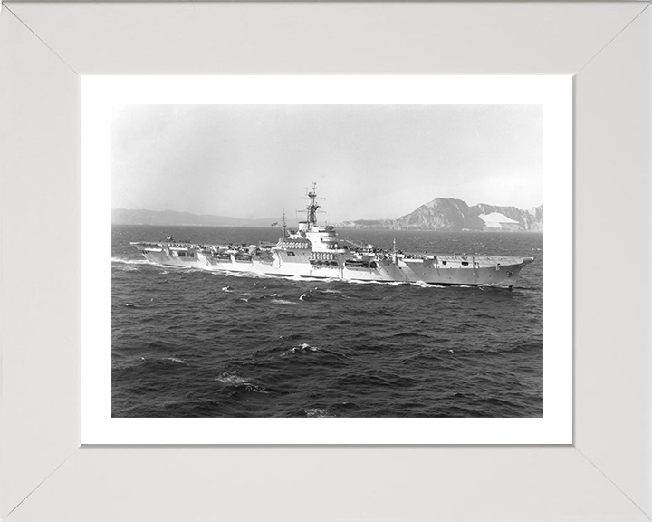 HMS Warrior R31 | Photo Print | Framed Print | Poster | Colossus Class | Aircraft Carrier | Royal Navy Hampshire Prints
