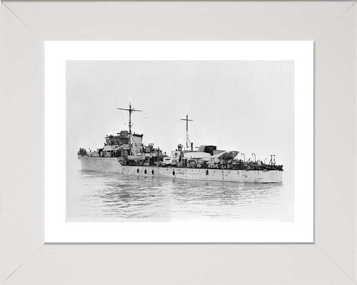 HMS Albrighton L12 Royal Navy Hunt class destroyer Photo Print or Framed Print - Hampshire Prints