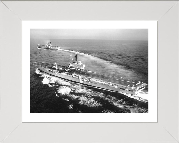 HMS Centaur R06 | Photo Print | Framed Print | Centaur Class | Fleet Carrier | Royal Navy Hampshire Prints