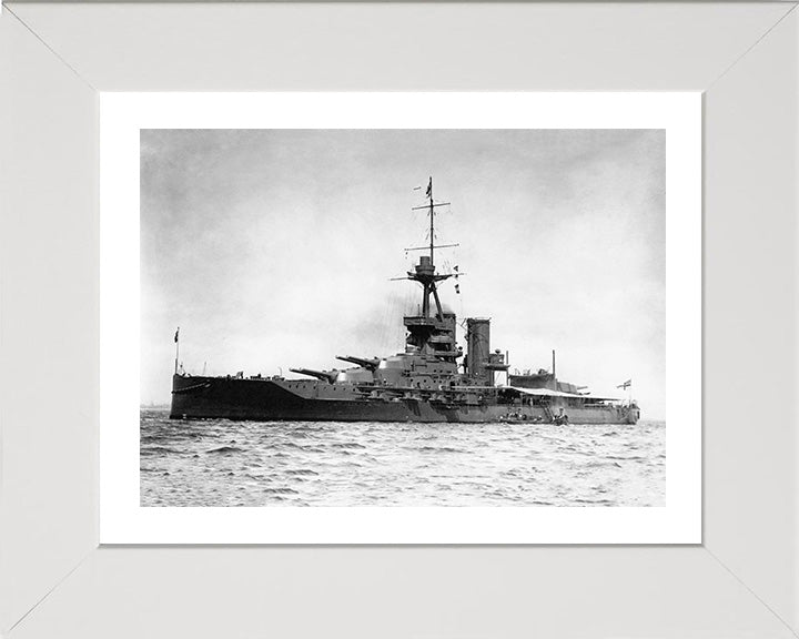 HMS Marlborough (1912) | Photo Print | Framed Print | Iron Duke Class | Battleship | Royal Navy Hampshire Prints