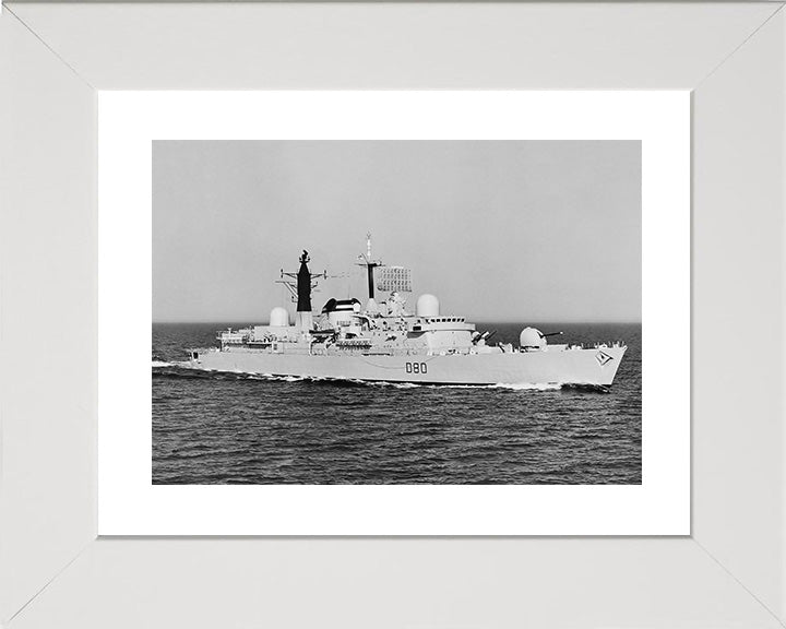 HMS Sheffield D80 Royal Navy Type 42 destroyer Photo Print or Framed Print - Hampshire Prints