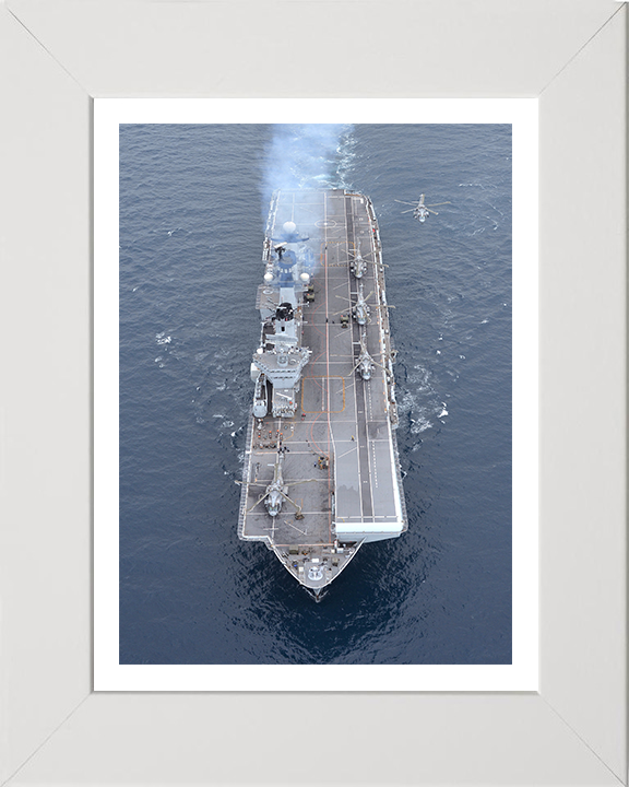 HMS Illustrious R06 | Photo Print | Framed Print | Invincible Class | Aircraft Carrier | Royal Navy Hampshire Prints
