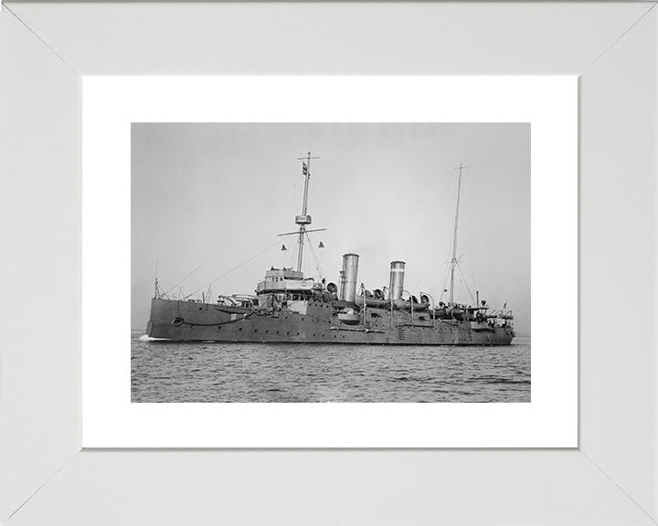 HMS Bonaventure (1892) | Photo Print | Framed Print | Astraea Class | cruiser | Royal Navy Hampshire Prints