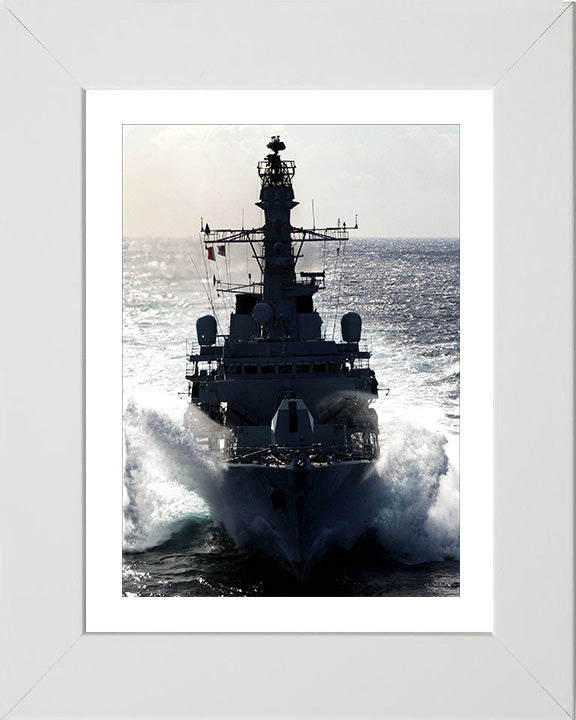 HMS Marlborough F233 Royal Navy type 23 Frigate Photo Print or Framed Print - Hampshire Prints