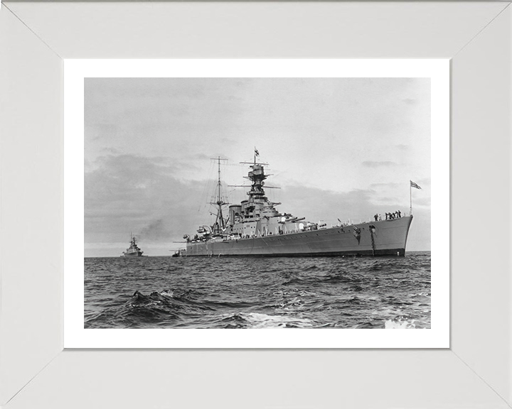HMS Hood (51) | Photo Print | Framed Print | Admiral Class | Battlecruiser | Royal Navy Hampshire Prints
