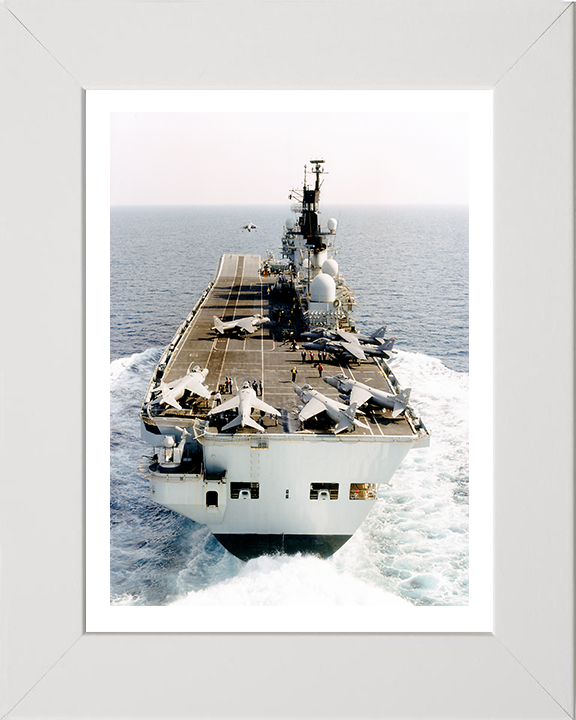 HMS Illustrious R06 | Photo Print | Framed Print | Invincible Class | Aircraft Carrier | Royal Navy Hampshire Prints