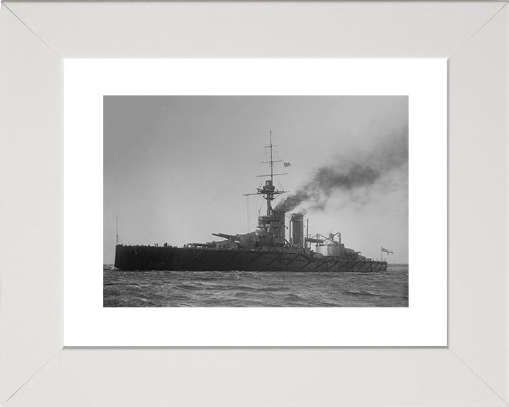 HMS Audacious 1912 | Photo Print | Framed Print | King George V Class | Battleship | Royal Navy Hampshire Prints