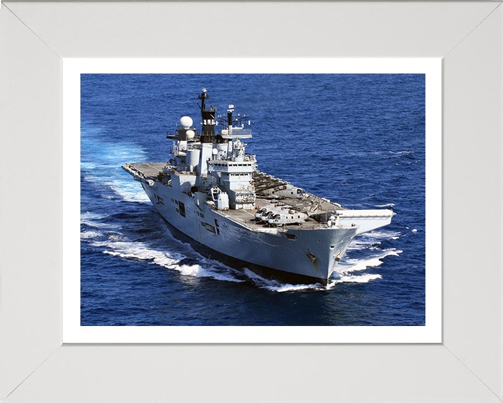 HMS Illustrious R06 | Photo Print | Framed Print | Invincible Class | Aircraft Carrier | Royal Navy Hampshire Prints