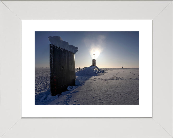 HMS Trenchant S91 Royal Navy Trafalgar class Submarine Photo Print or Framed Print - Hampshire Prints